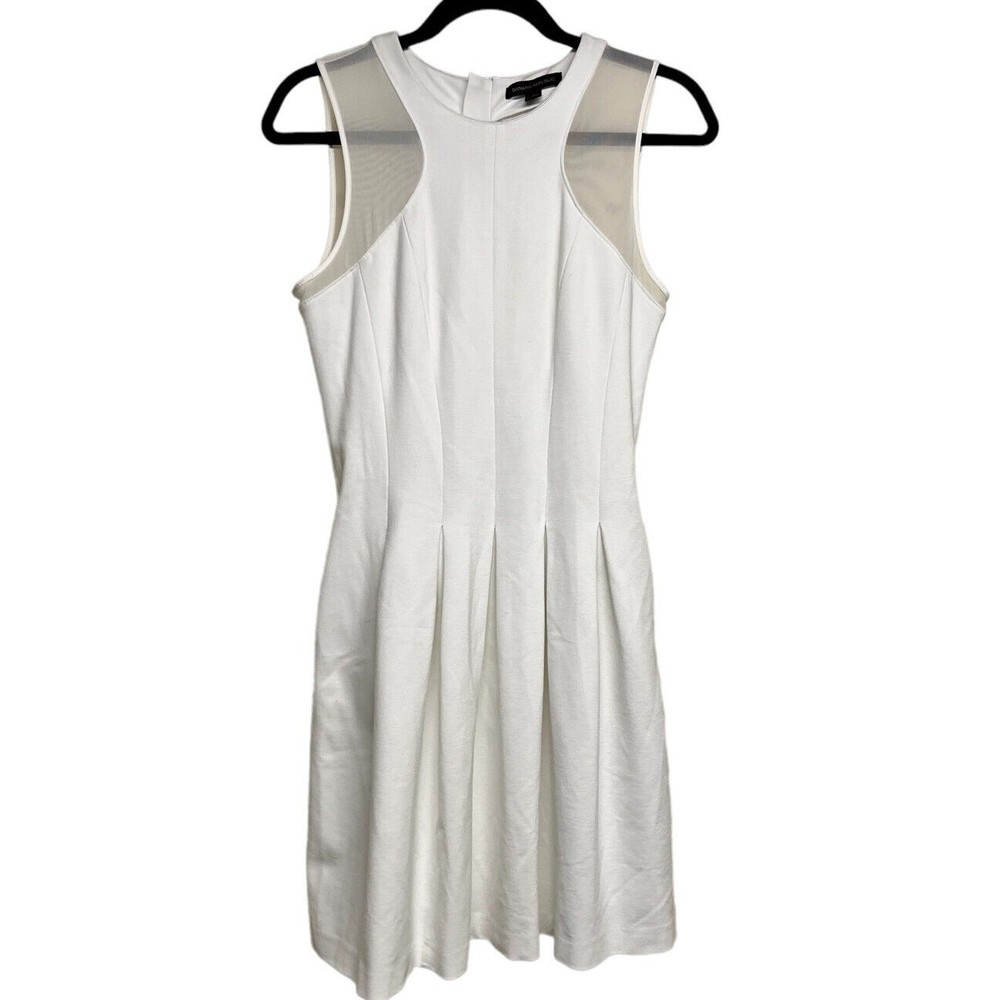 Banana Republic Women’s White Fit & Flare‎ Casual Dress Size 6